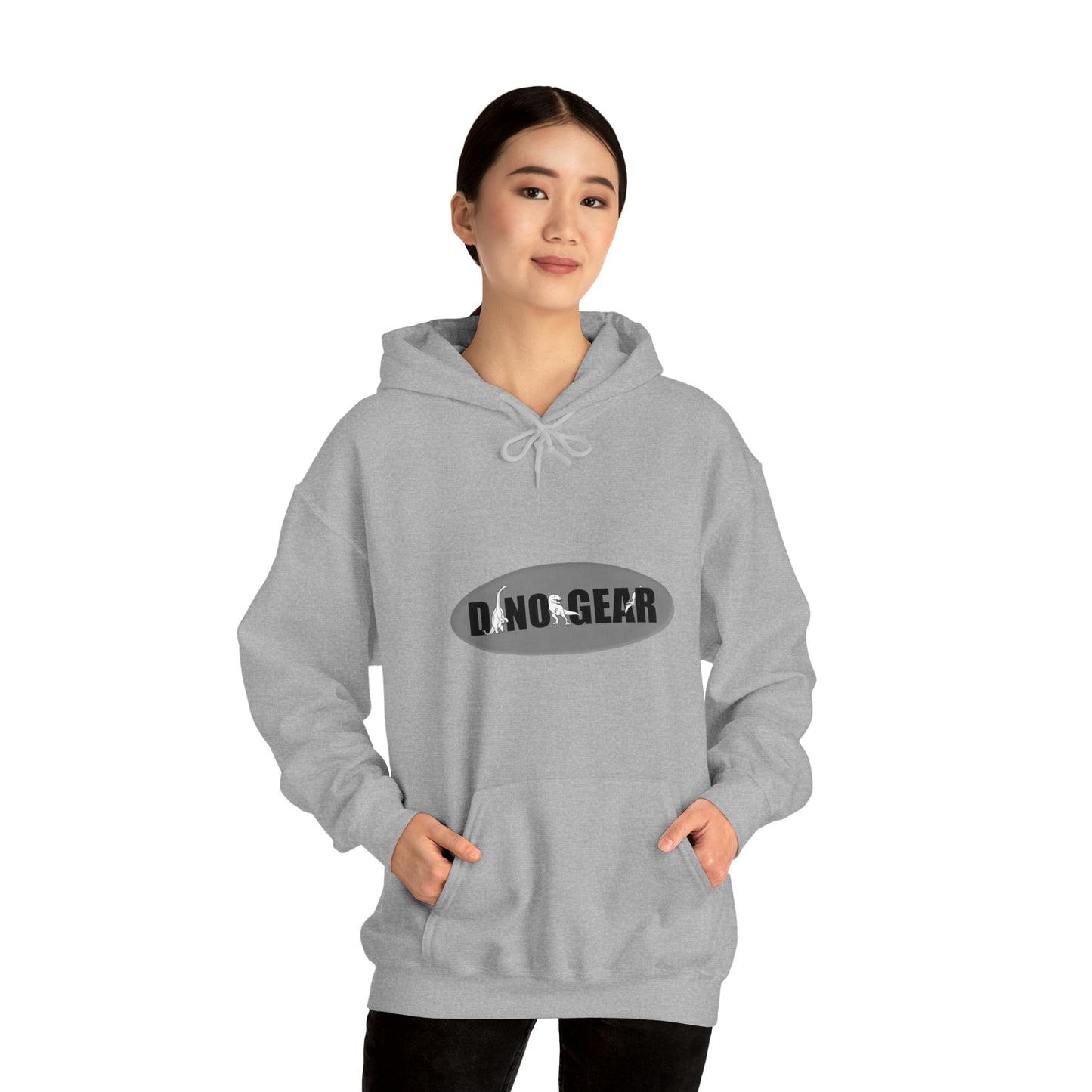 Dino-Gear: Nurse Rex - Unisex Heavy Blend™ Hooded Sweatshirt