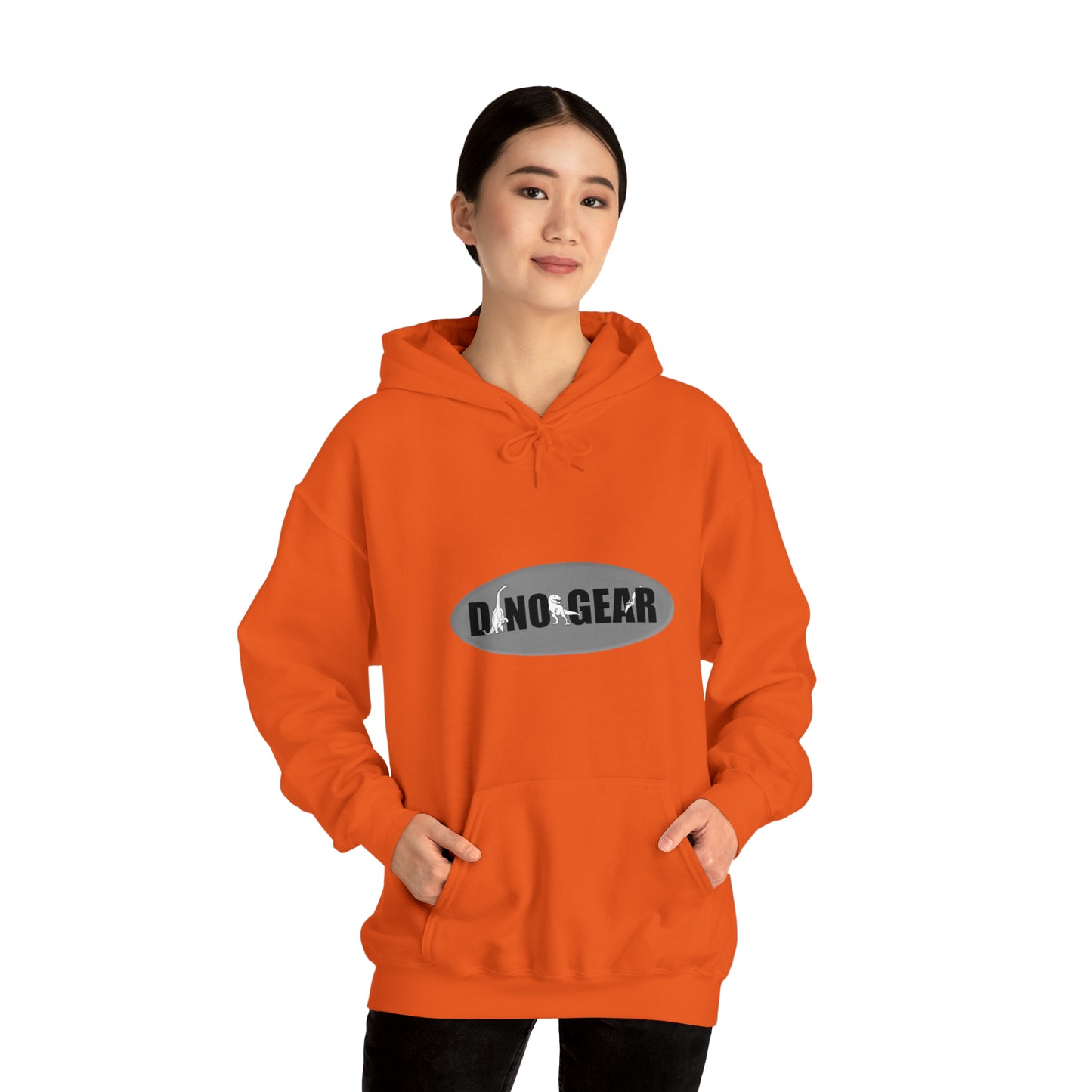 Dino-Gear: Nurse Rex - Unisex Heavy Blend™ Hooded Sweatshirt