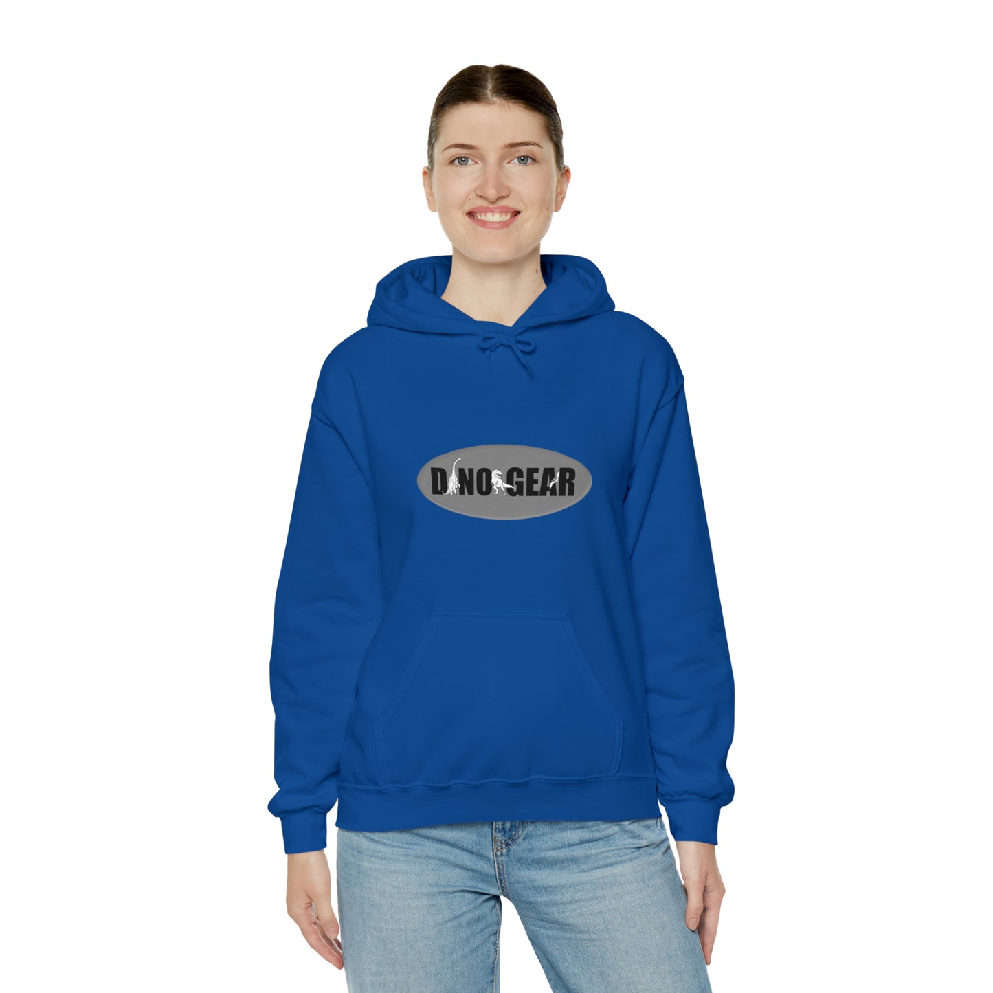 Dino-Gear: Police Rex - Unisex Heavy Blend™ Hooded Sweatshirt