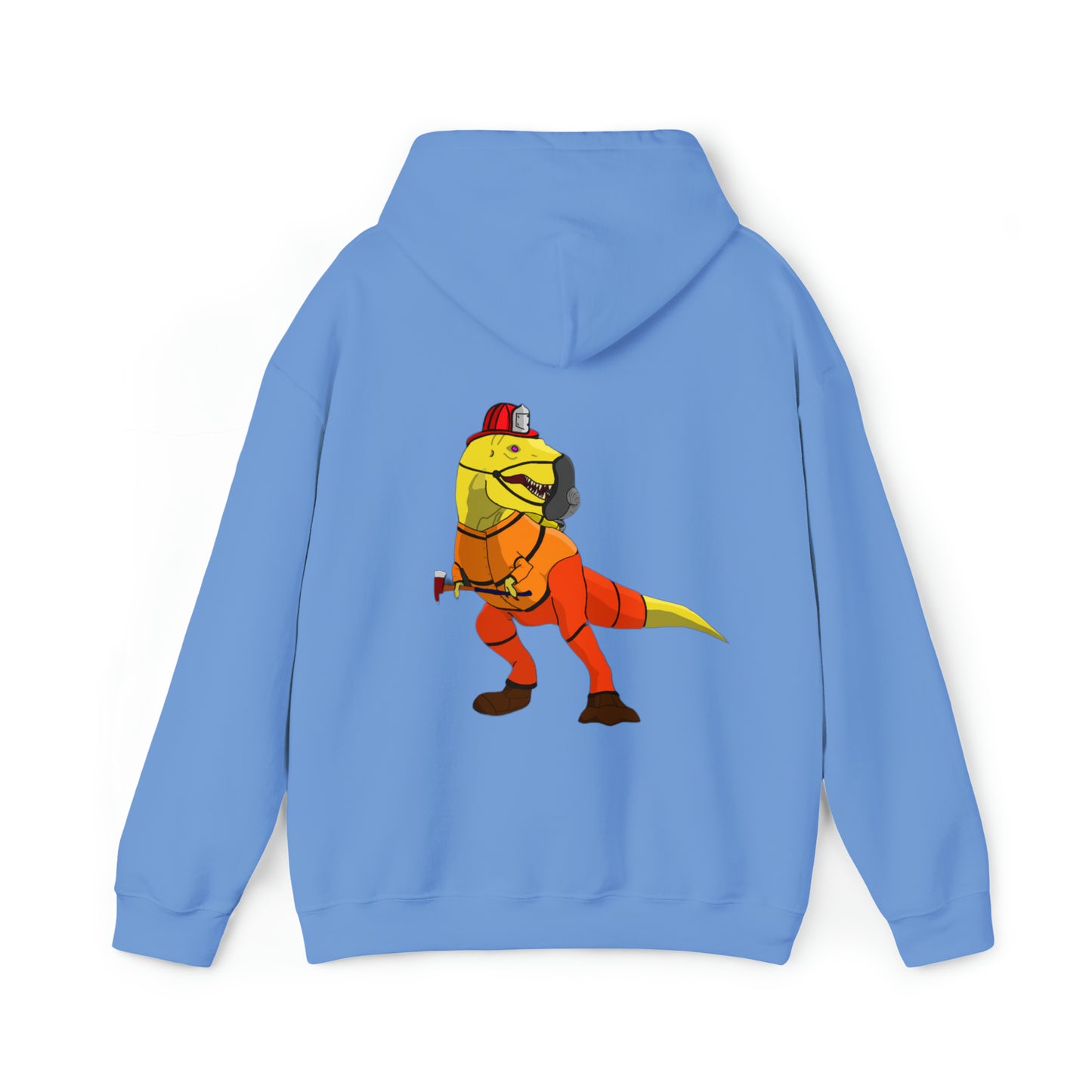 Dino-Gear: Fireman Rex - Unisex Heavy Blend™ Hooded Sweatshirt