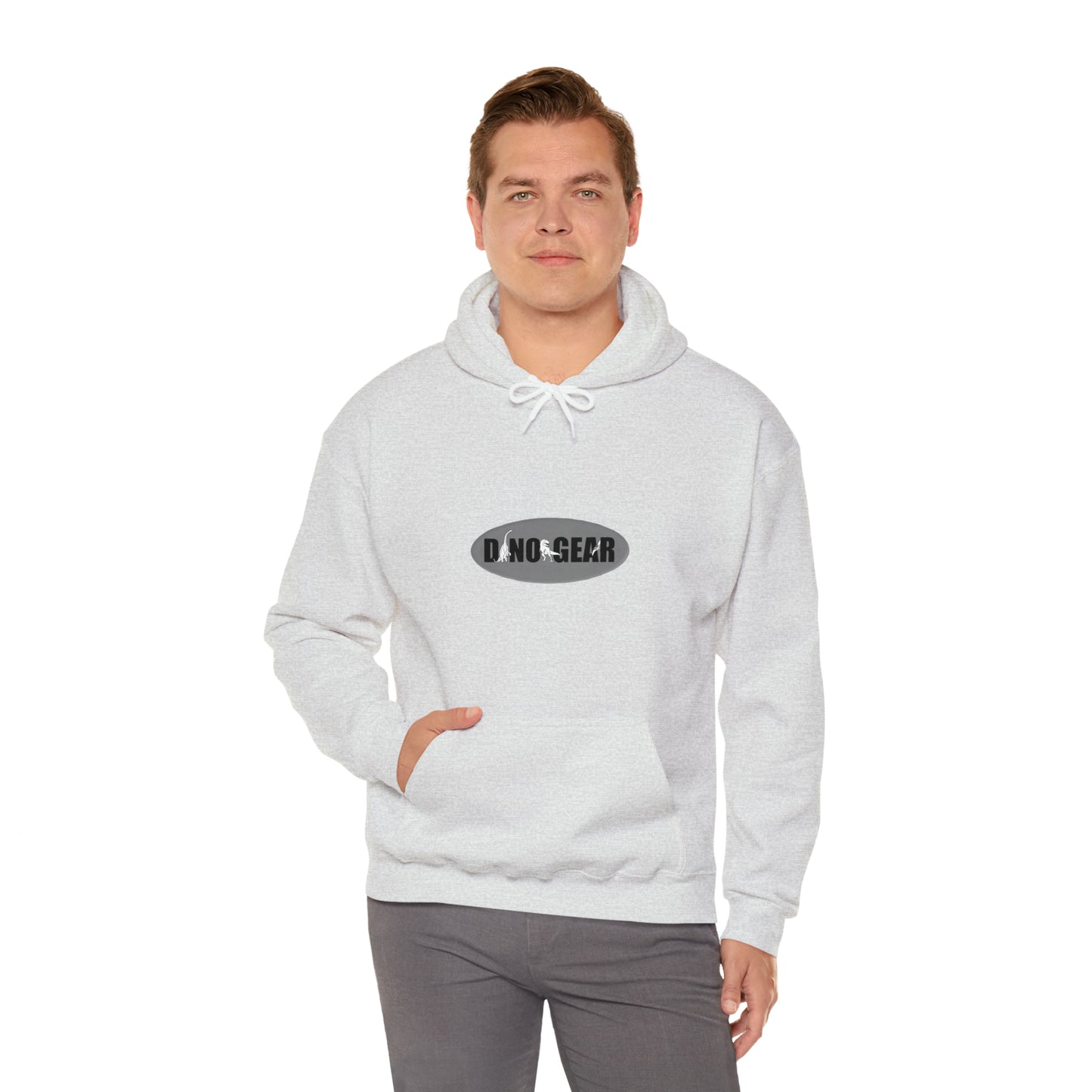 Dino-Gear: Fireman Rex - Unisex Heavy Blend™ Hooded Sweatshirt