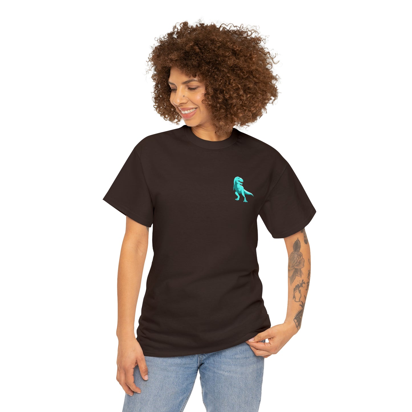 Sky Blue Rex - Unisex Heavy Cotton Tee