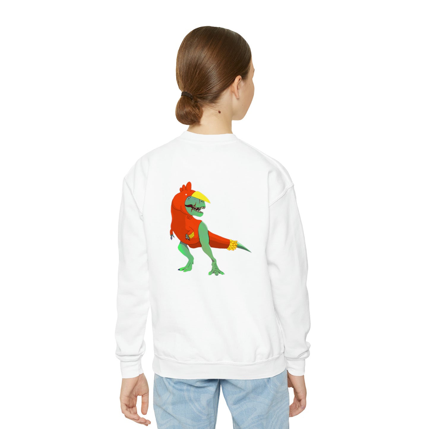 Chick Rex - Youth Crewneck Sweatshirt