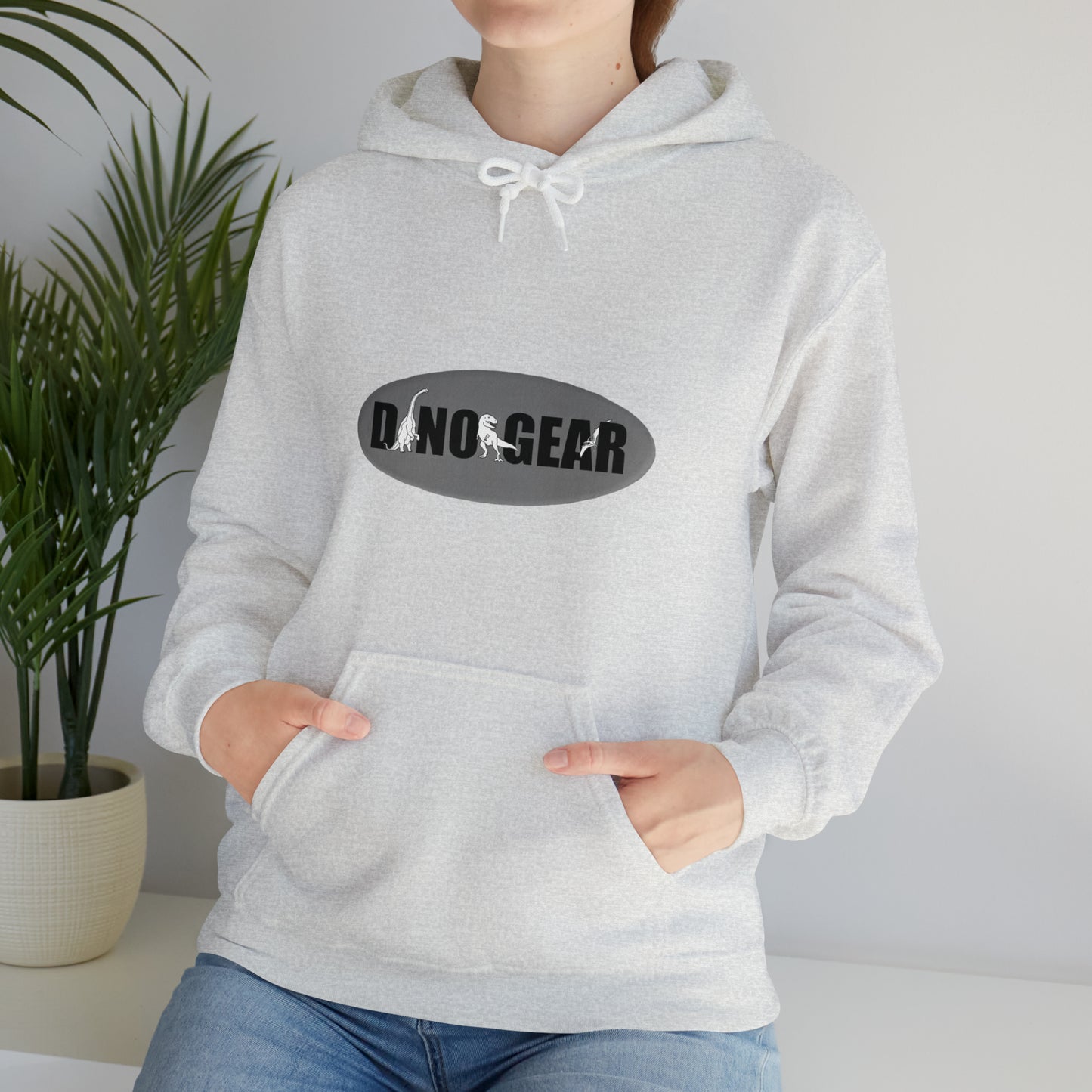 Dino-Gear: Police Rex - Unisex Heavy Blend™ Hooded Sweatshirt