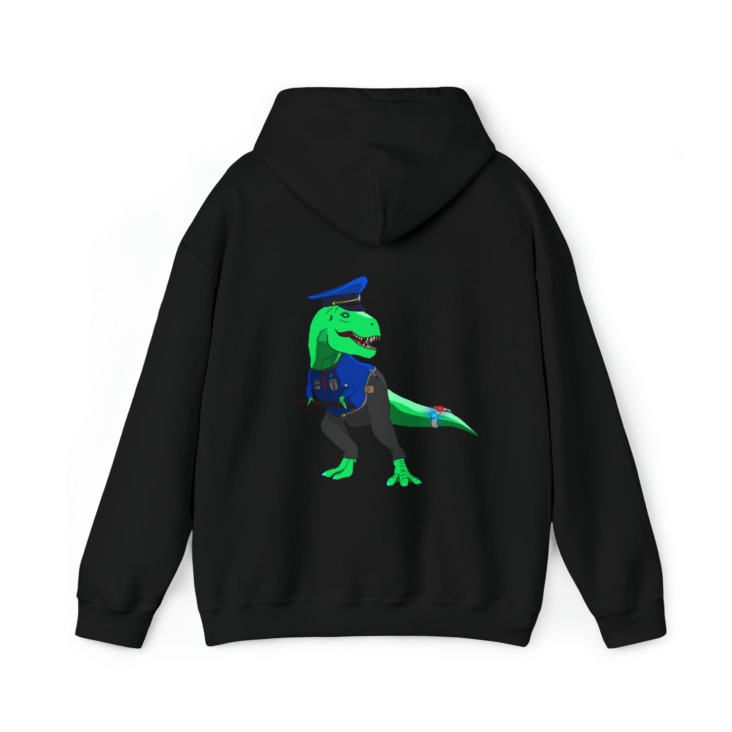 Dino-Gear: Police Rex - Unisex Heavy Blend™ Hooded Sweatshirt