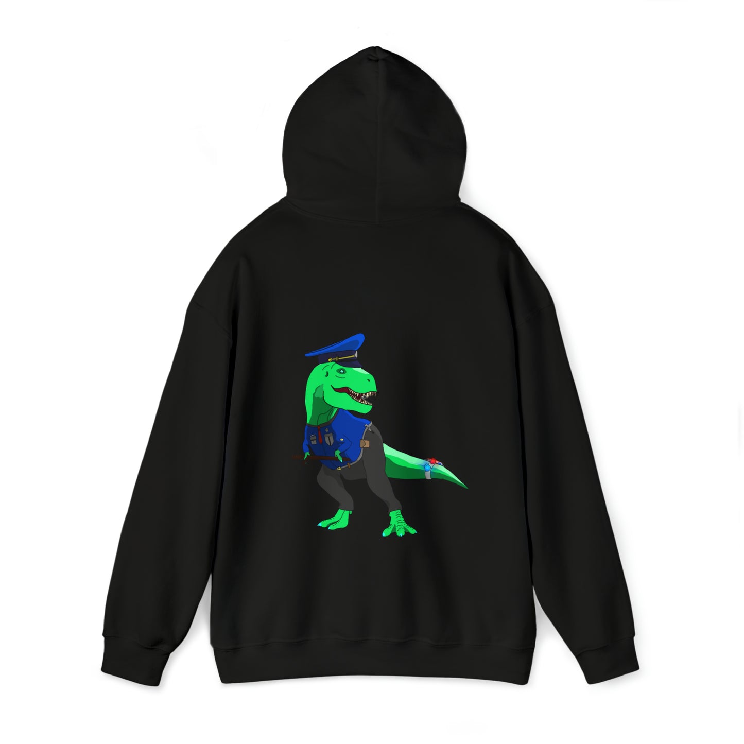 Dino-Gear: Police Rex - Unisex Heavy Blend™ Hooded Sweatshirt