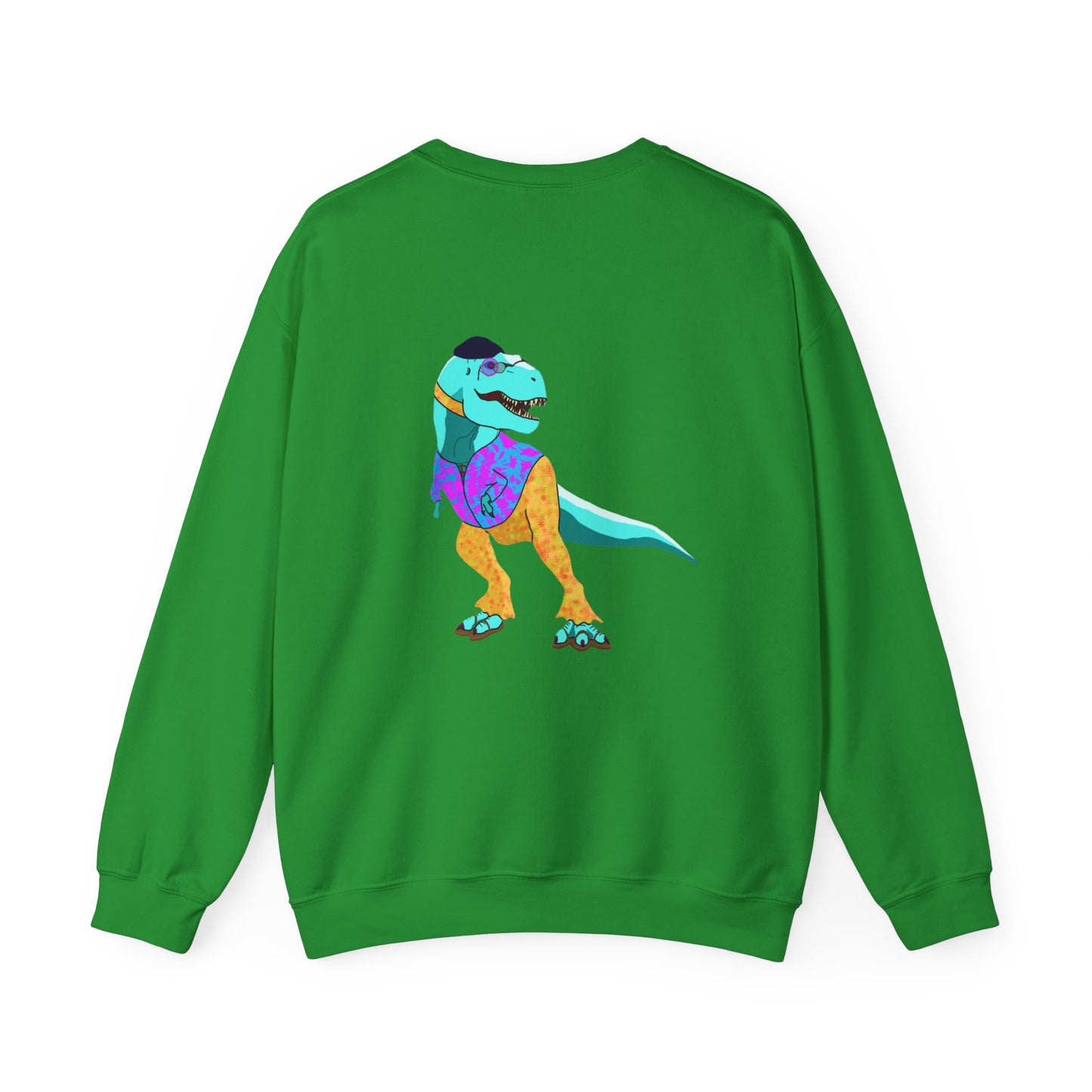 Groovy Rex - Unisex Heavy Blend™ Crewneck Sweatshirt