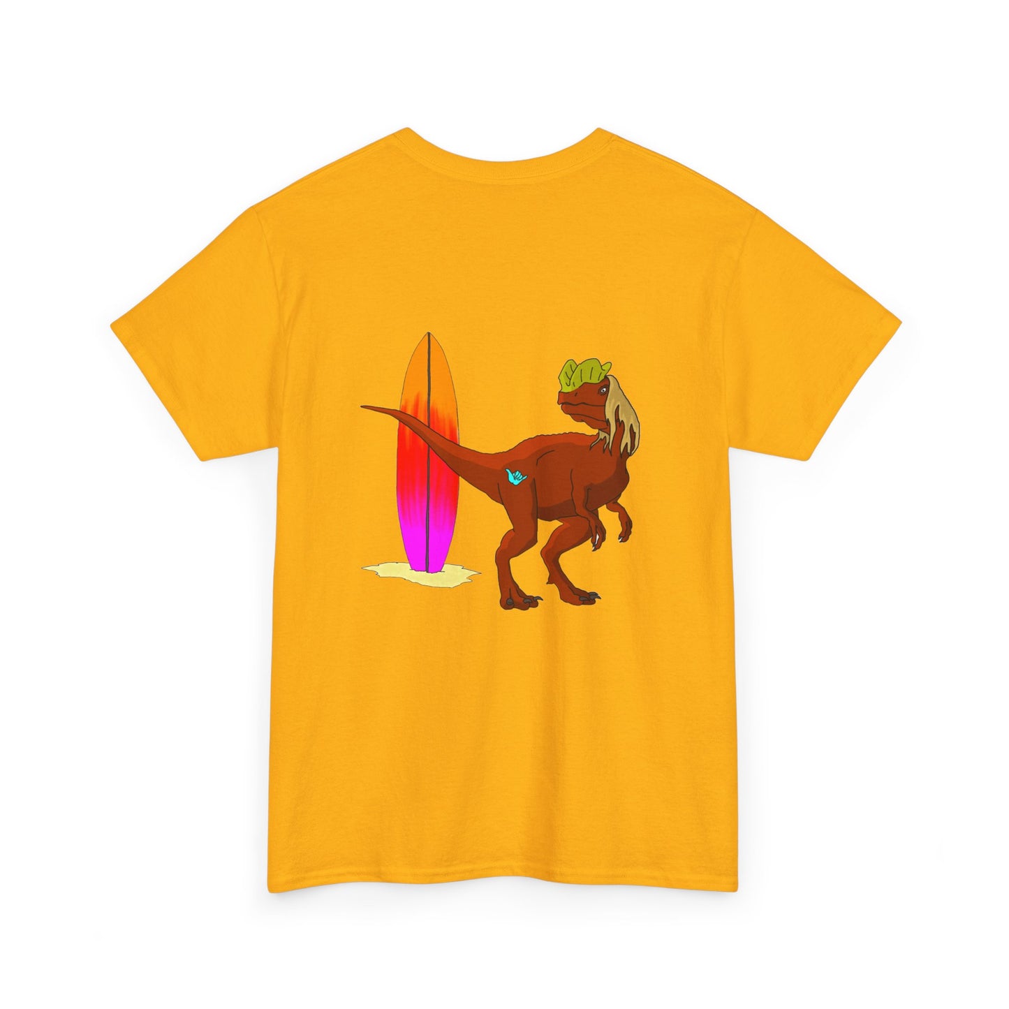 Surfing Dilophosaurus