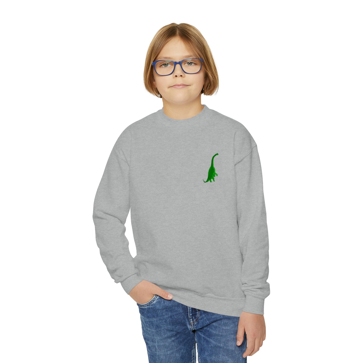 Green Bronto - Youth Crewneck Sweatshirt