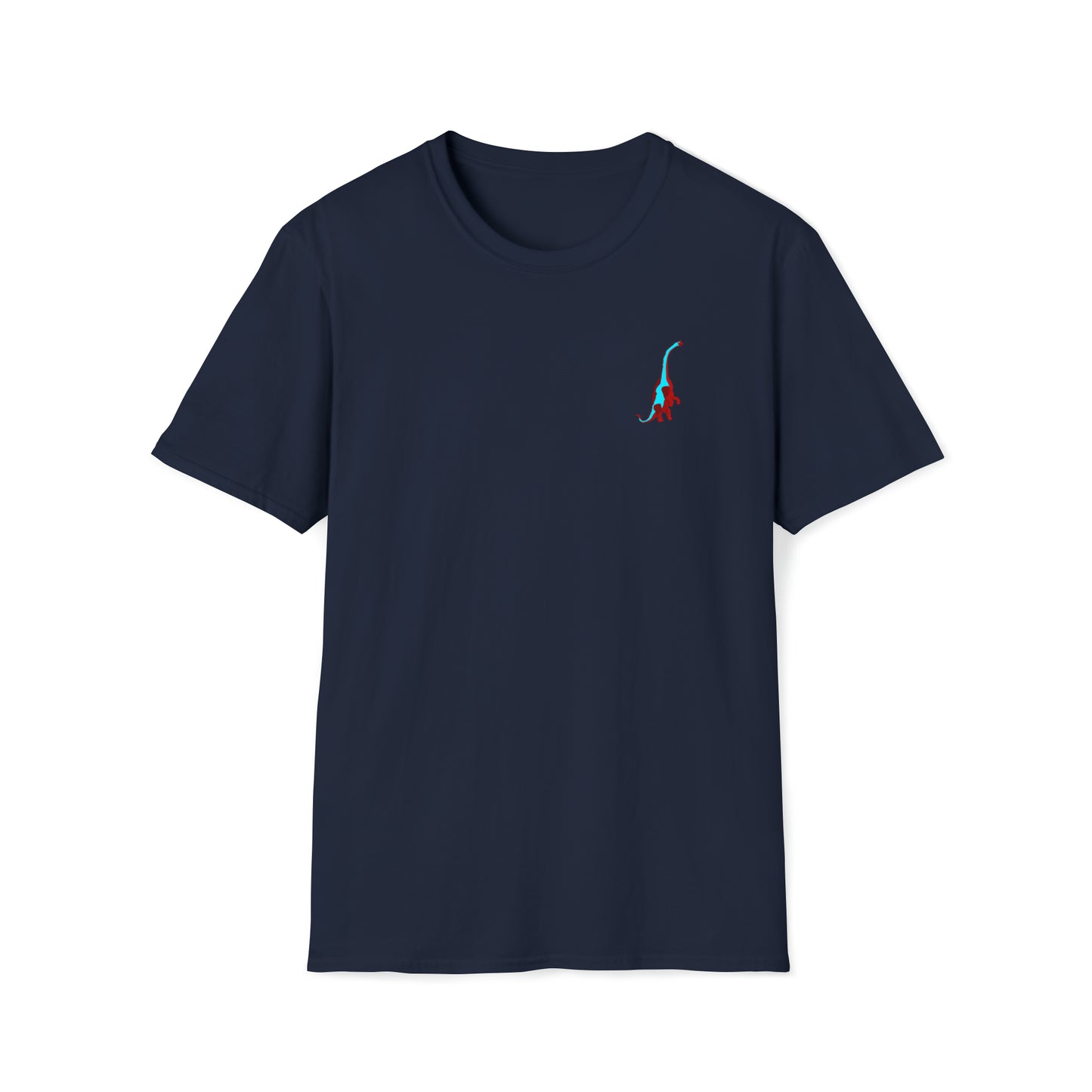 Red and Blue Bronto - Unisex Softstyle T-Shirt