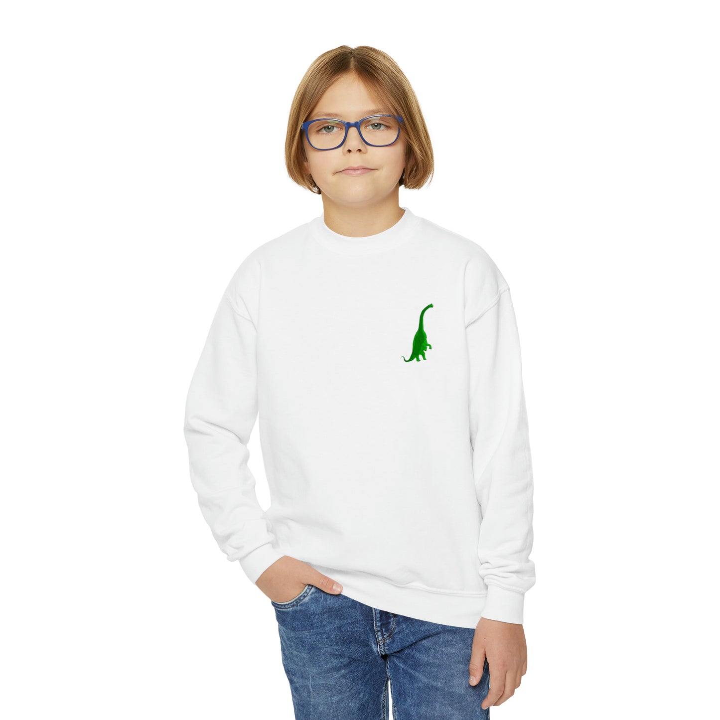 Green Bronto - Youth Crewneck Sweatshirt