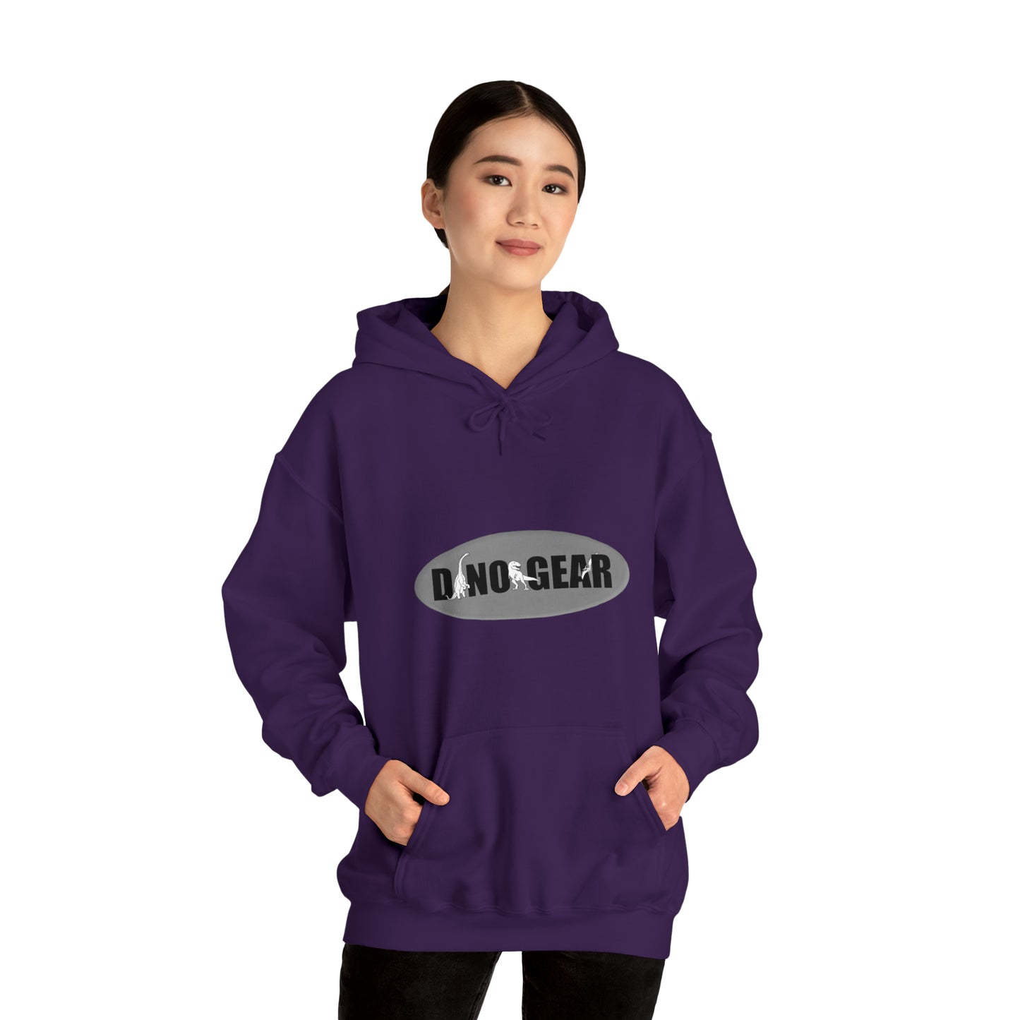 Dino-Gear: Police Rex - Unisex Heavy Blend™ Hooded Sweatshirt