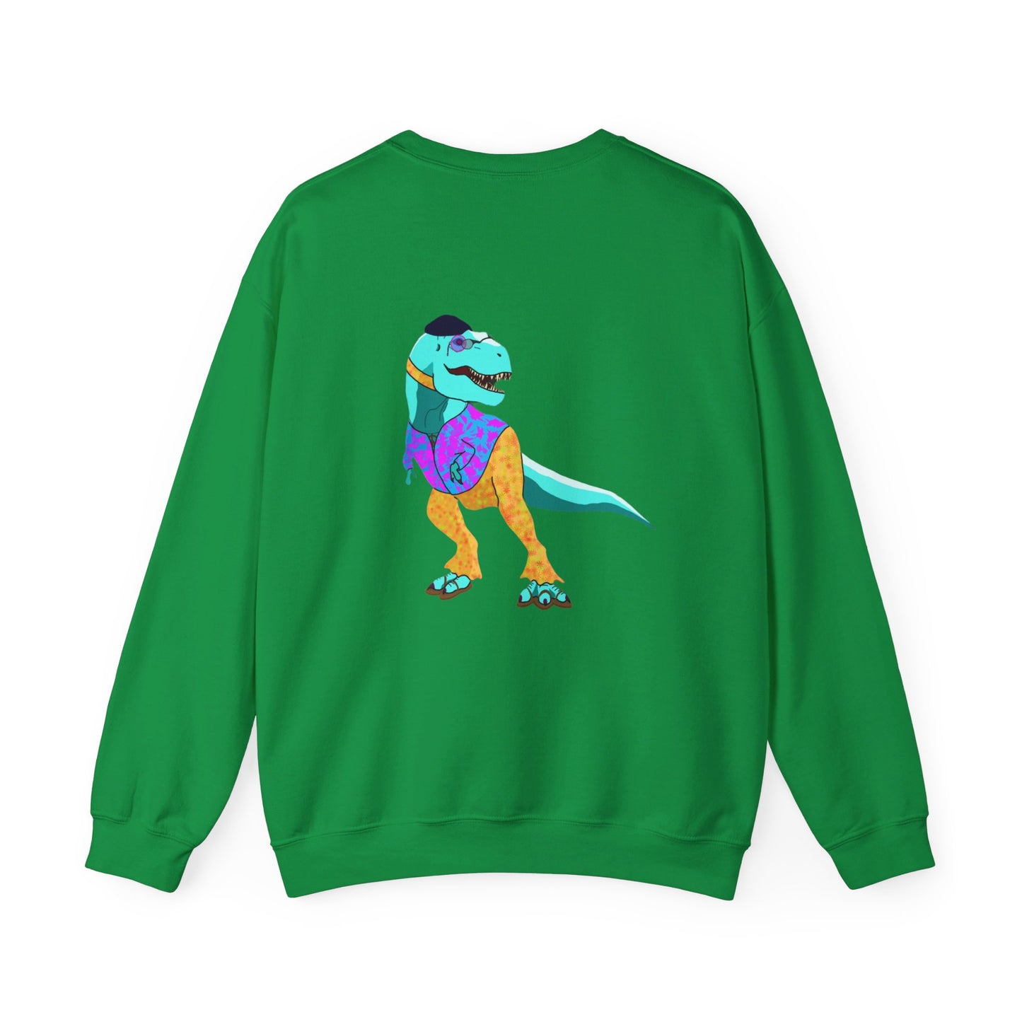 Groovy Rex - Unisex Heavy Blend™ Crewneck Sweatshirt