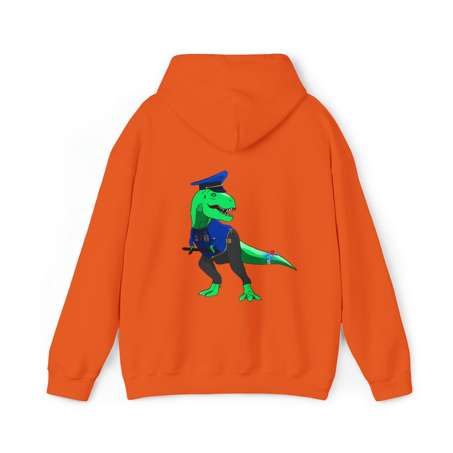 Dino-Gear: Police Rex - Unisex Heavy Blend™ Hooded Sweatshirt