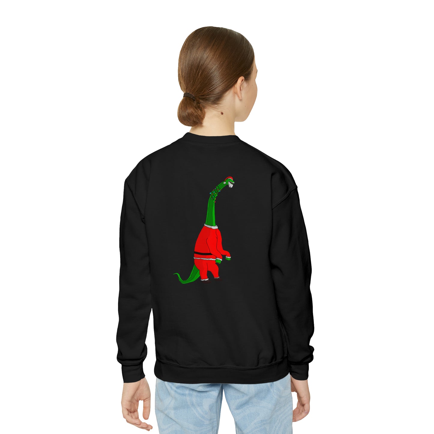 Santa Bronto - Youth Crewneck Sweatshirt