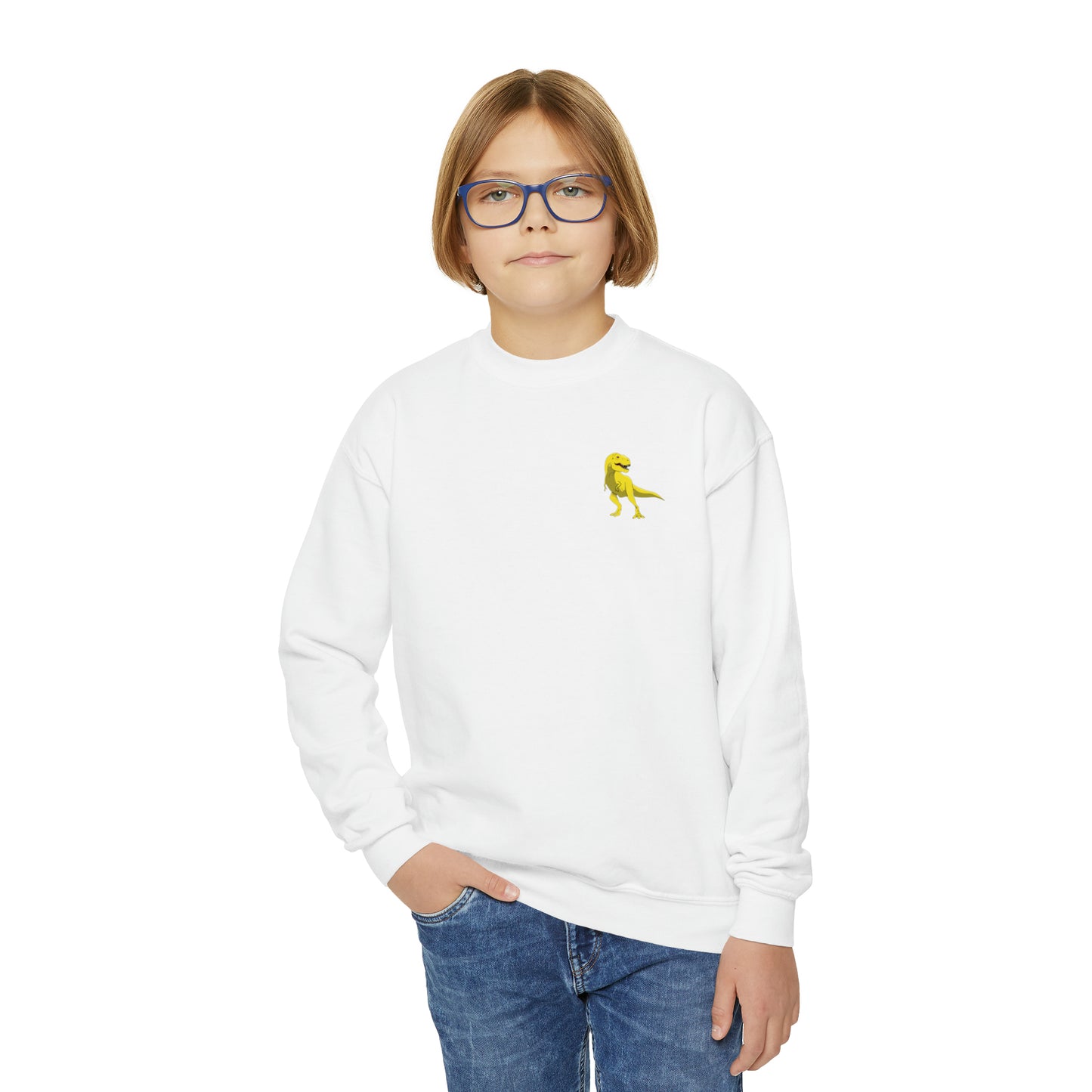 Dino-Gear: Rex - Youth Crewneck Sweatshirt