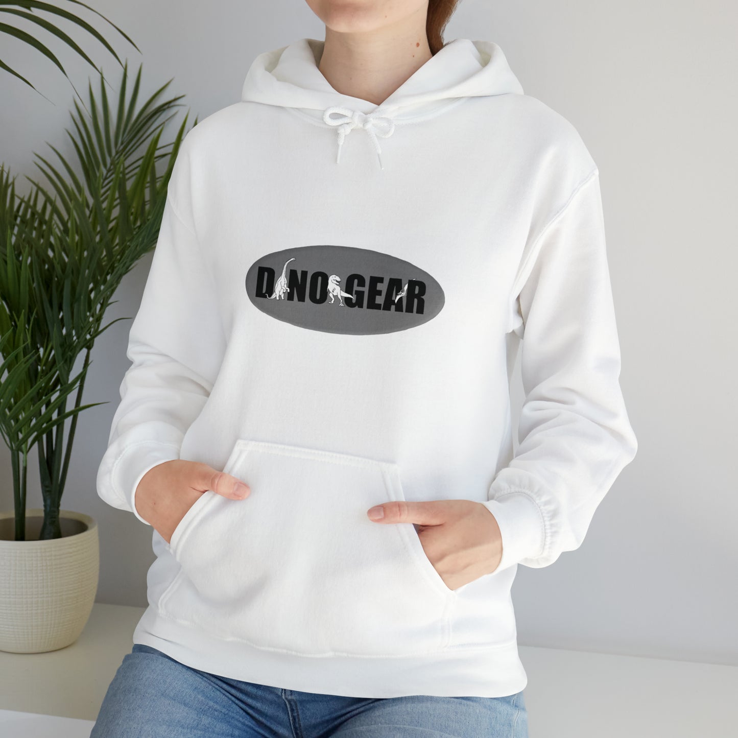 Dino-Gear: Nurse Rex - Unisex Heavy Blend™ Hooded Sweatshirt