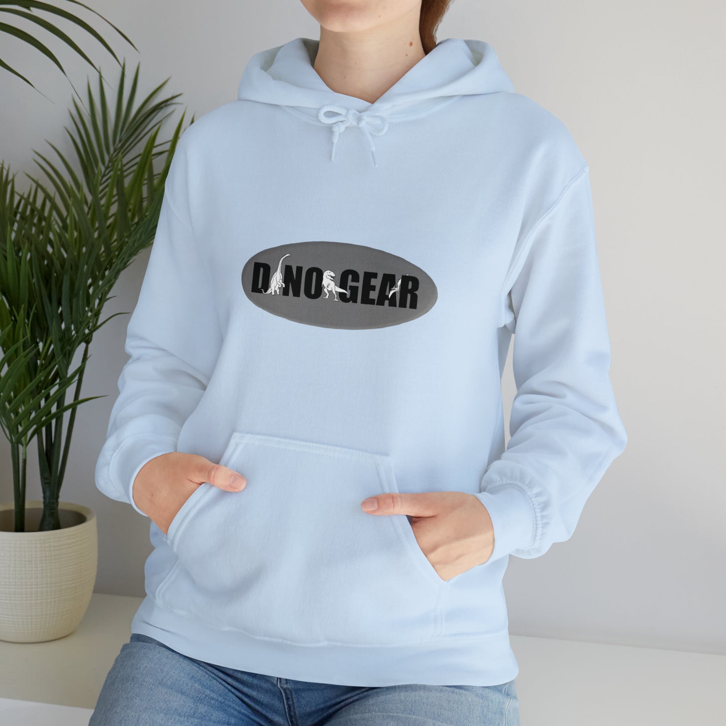 Dino-Gear: Nurse Rex - Unisex Heavy Blend™ Hooded Sweatshirt