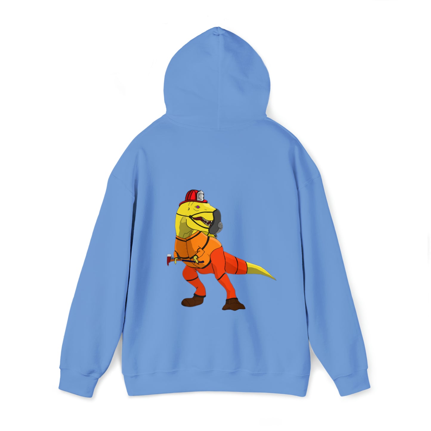 Dino-Gear: Fireman Rex - Unisex Heavy Blend™ Hooded Sweatshirt