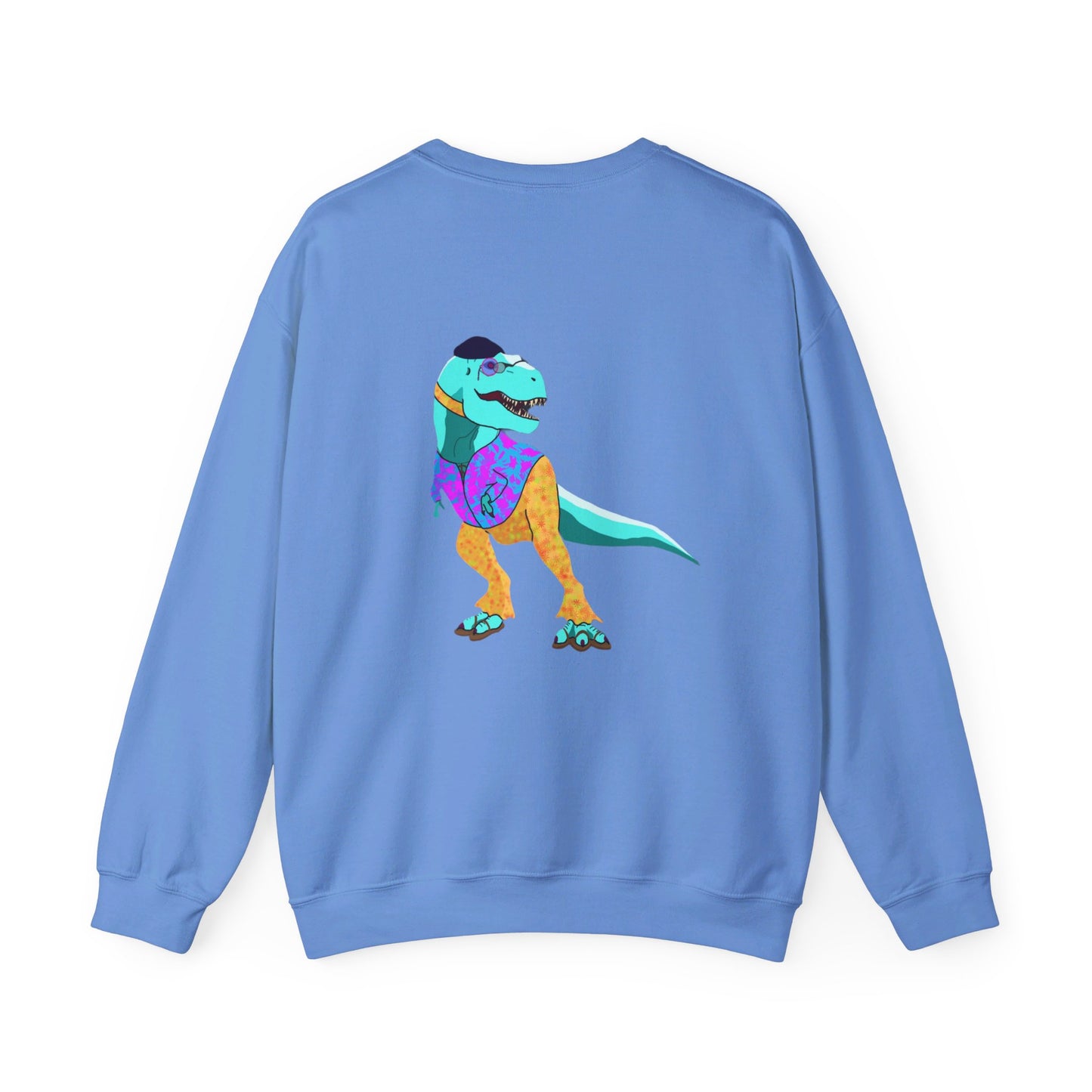 Groovy Rex - Unisex Heavy Blend™ Crewneck Sweatshirt