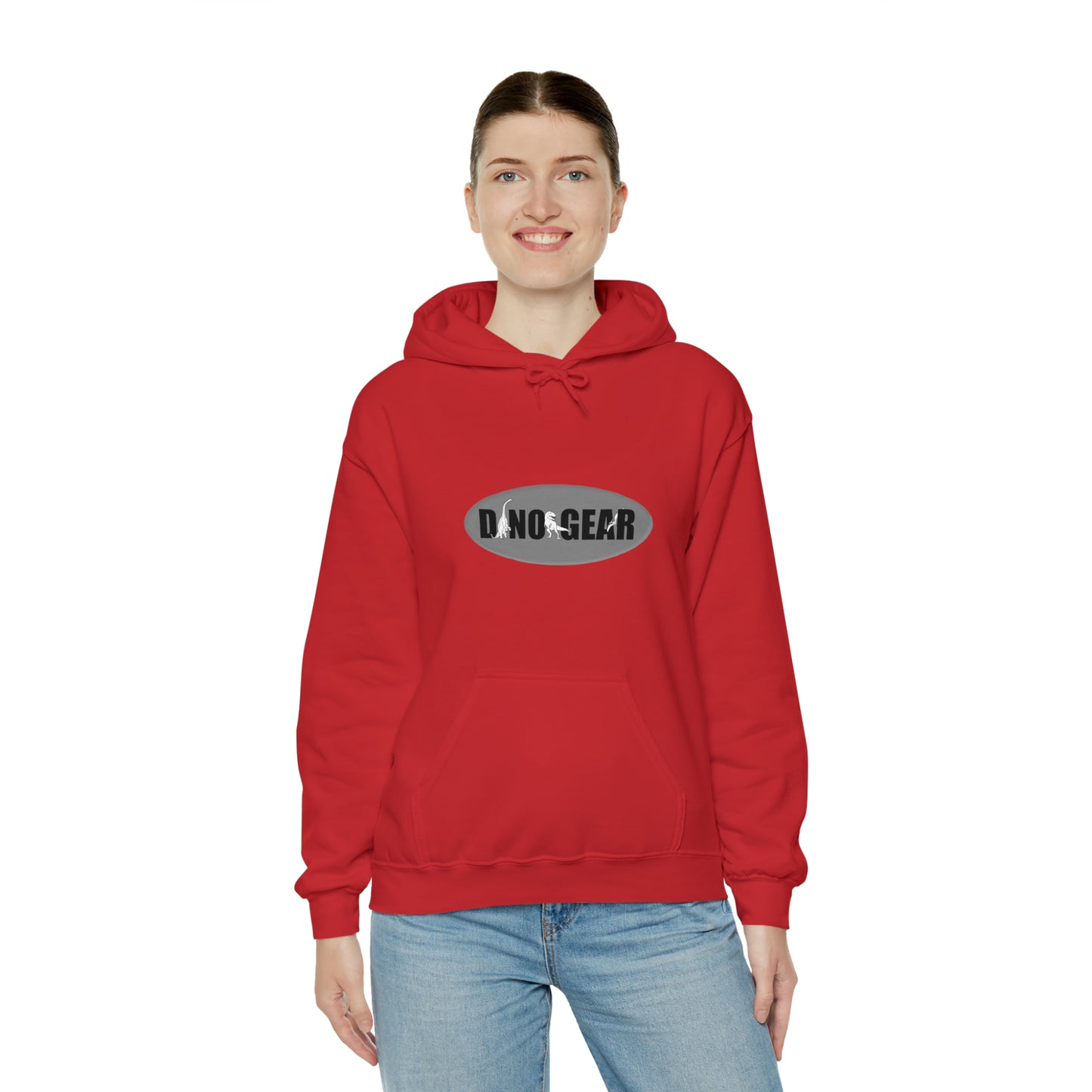 Dino-Gear: Nurse Rex - Unisex Heavy Blend™ Hooded Sweatshirt