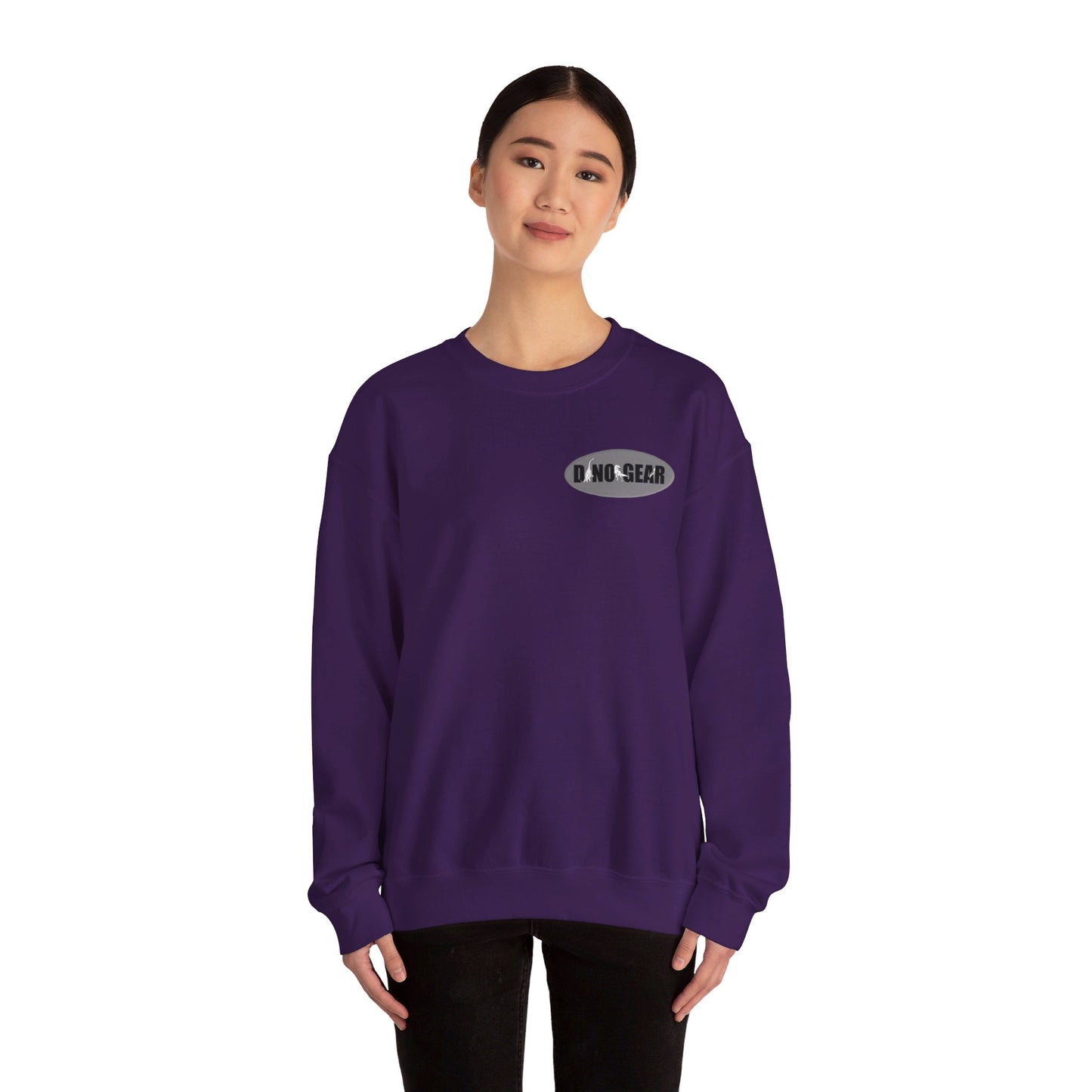 Groovy Rex - Unisex Heavy Blend™ Crewneck Sweatshirt