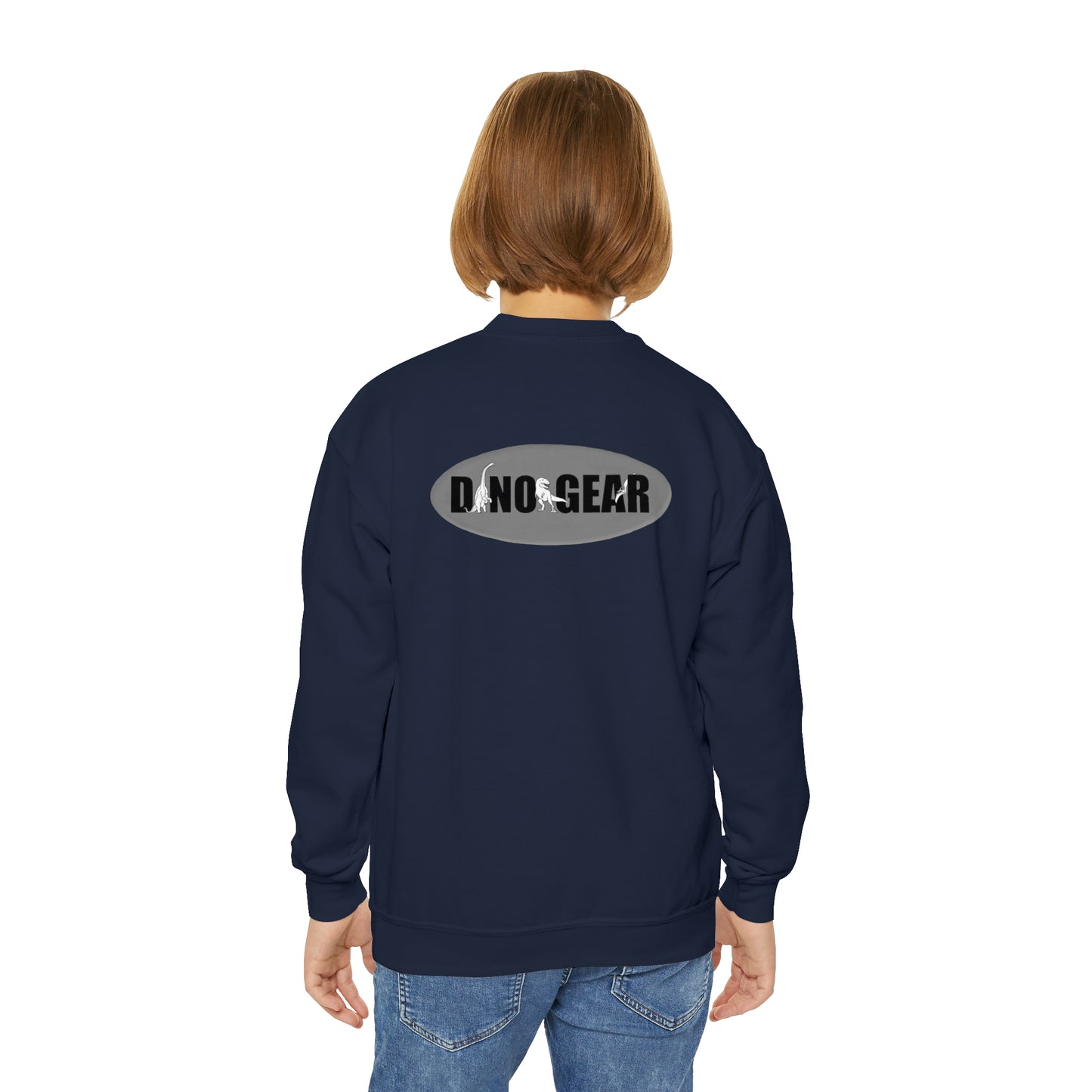 Dino-Gear: Rex - Youth Crewneck Sweatshirt