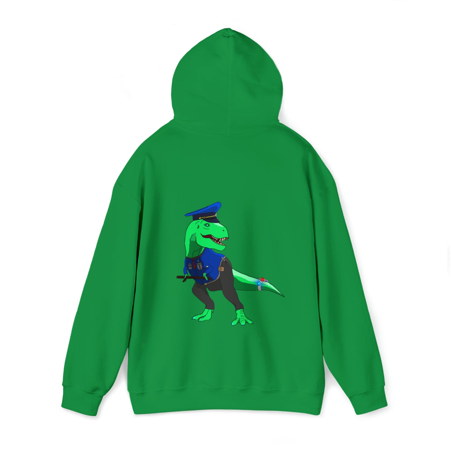 Dino-Gear: Police Rex - Unisex Heavy Blend™ Hooded Sweatshirt