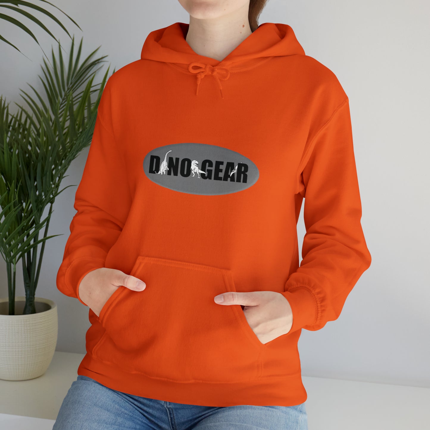 Dino-Gear: Nurse Rex - Unisex Heavy Blend™ Hooded Sweatshirt