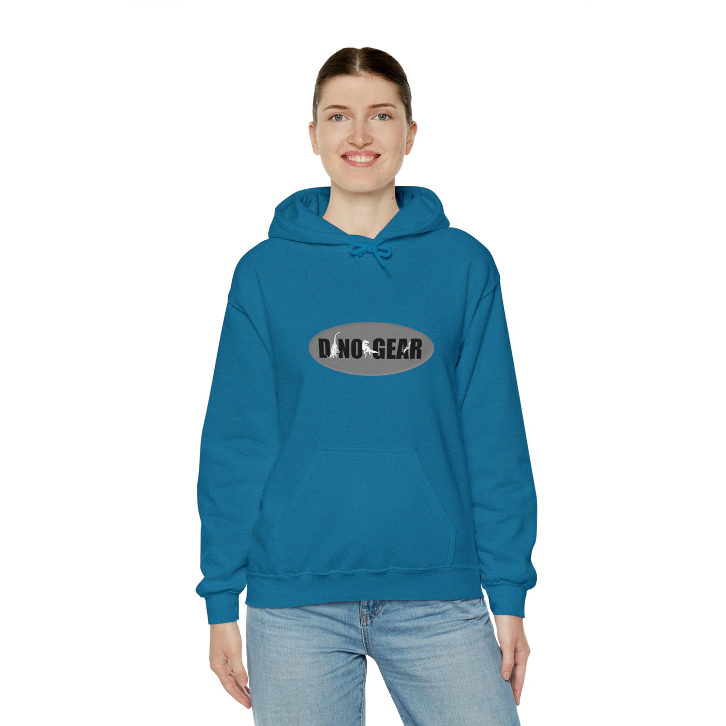 Dino-Gear: Nurse Rex - Unisex Heavy Blend™ Hooded Sweatshirt