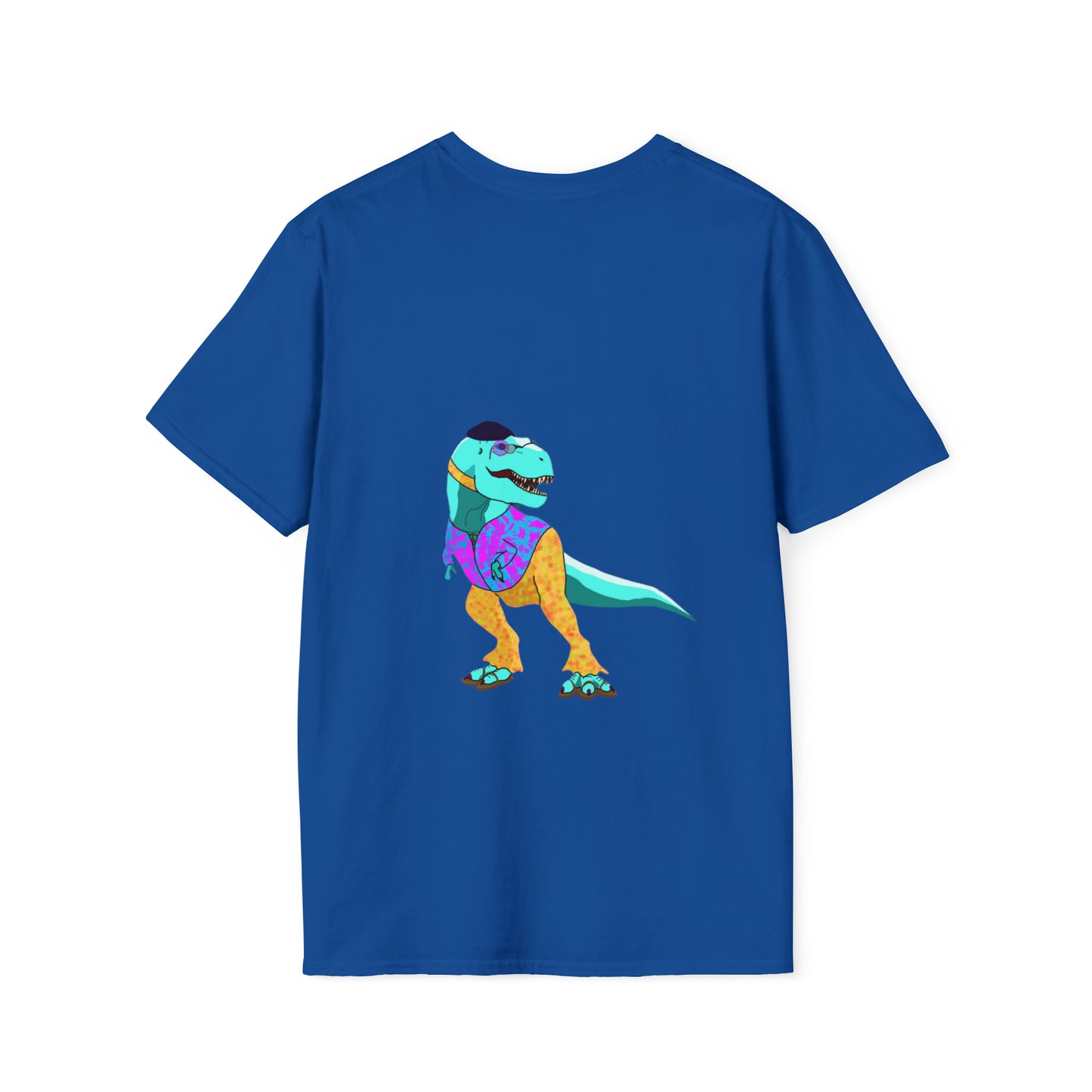 Groovy Rex - Unisex Softstyle T-Shirt