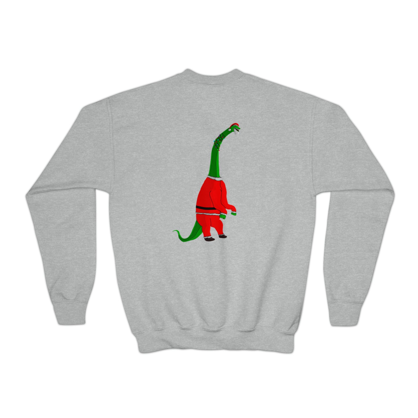 Santa Bronto - Youth Crewneck Sweatshirt