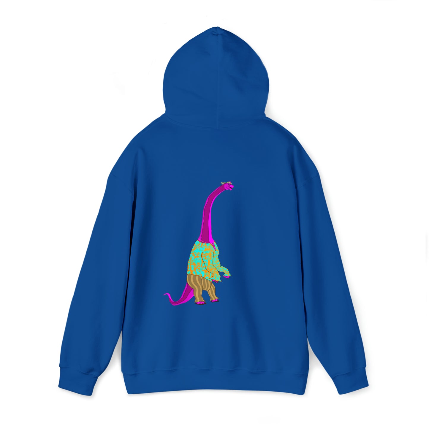 Dino-Gear: Groovy Bronto - Unisex Heavy Blend™ Hooded Sweatshirt