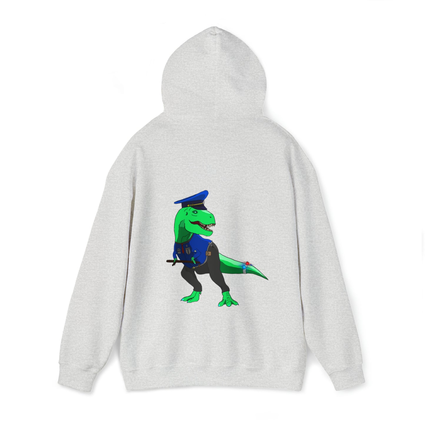 Dino-Gear: Police Rex - Unisex Heavy Blend™ Hooded Sweatshirt