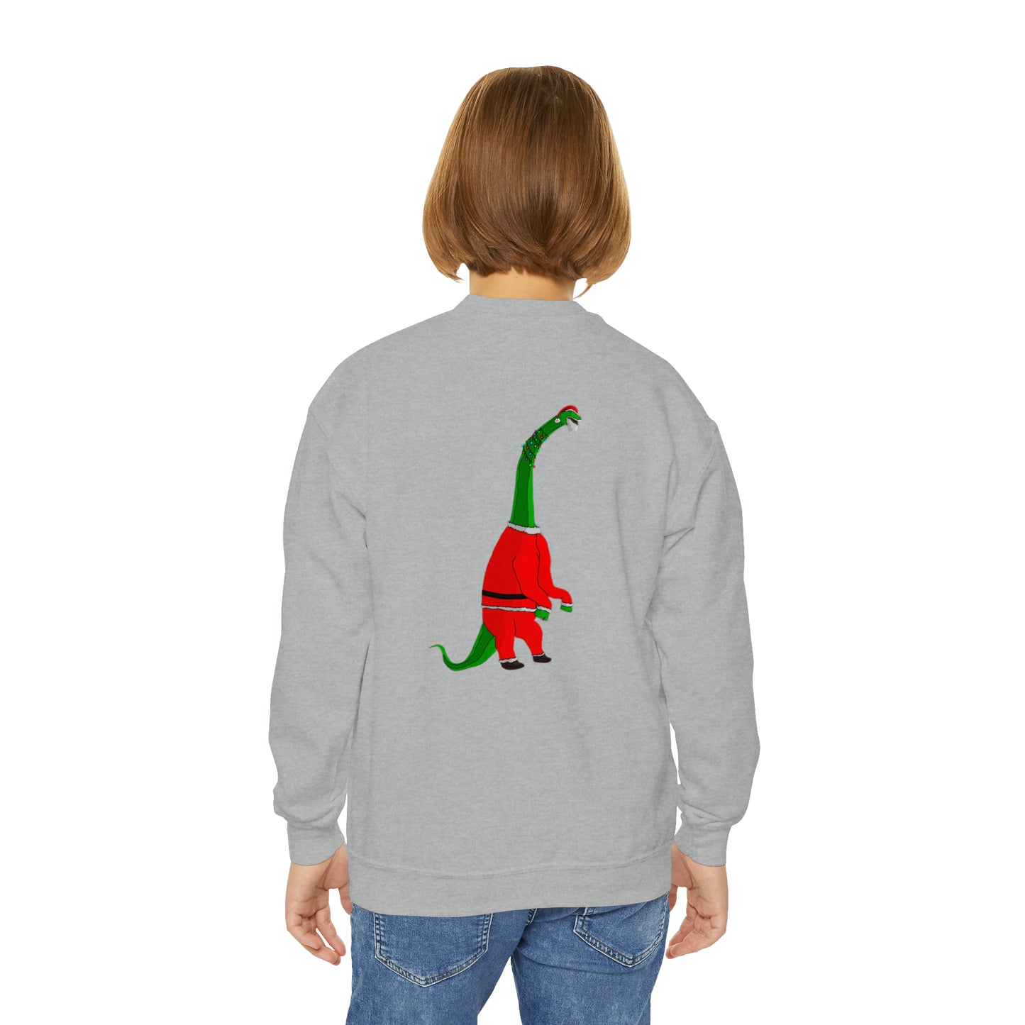 Santa Bronto - Youth Crewneck Sweatshirt