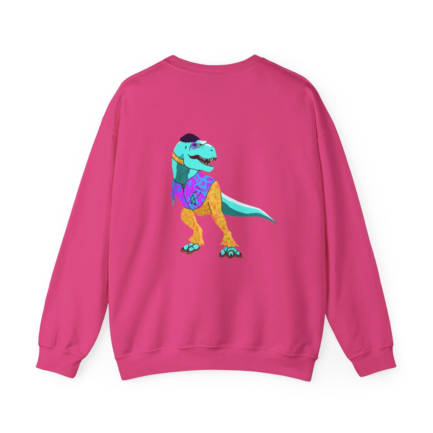 Groovy Rex - Unisex Heavy Blend™ Crewneck Sweatshirt