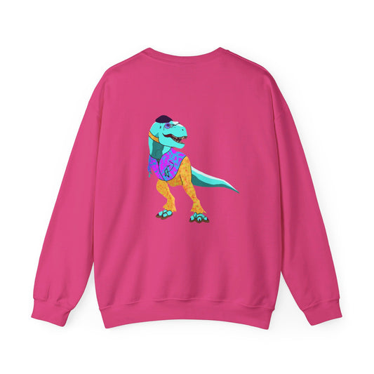 Groovy Rex - Unisex Heavy Blend™ Crewneck Sweatshirt