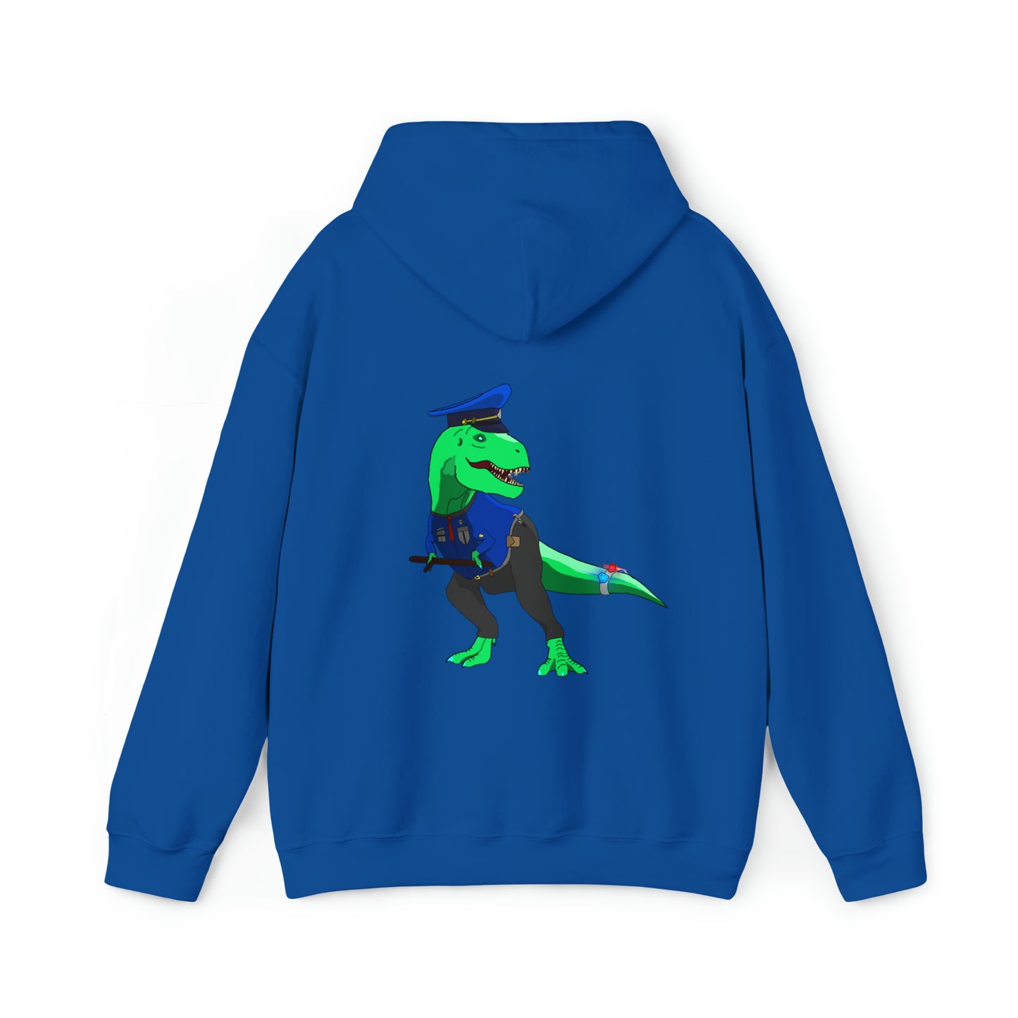 Dino-Gear: Police Rex - Unisex Heavy Blend™ Hooded Sweatshirt