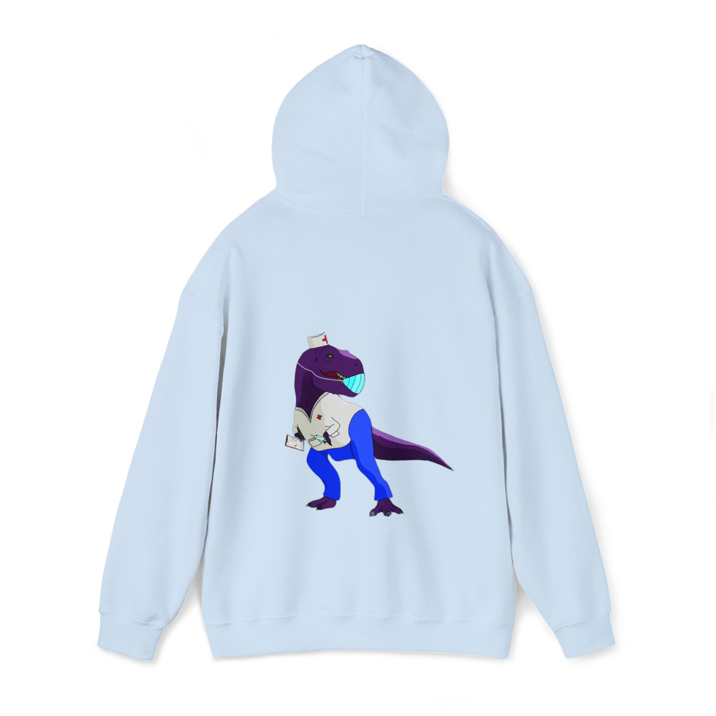 Dino-Gear: Nurse Rex - Unisex Heavy Blend™ Hooded Sweatshirt