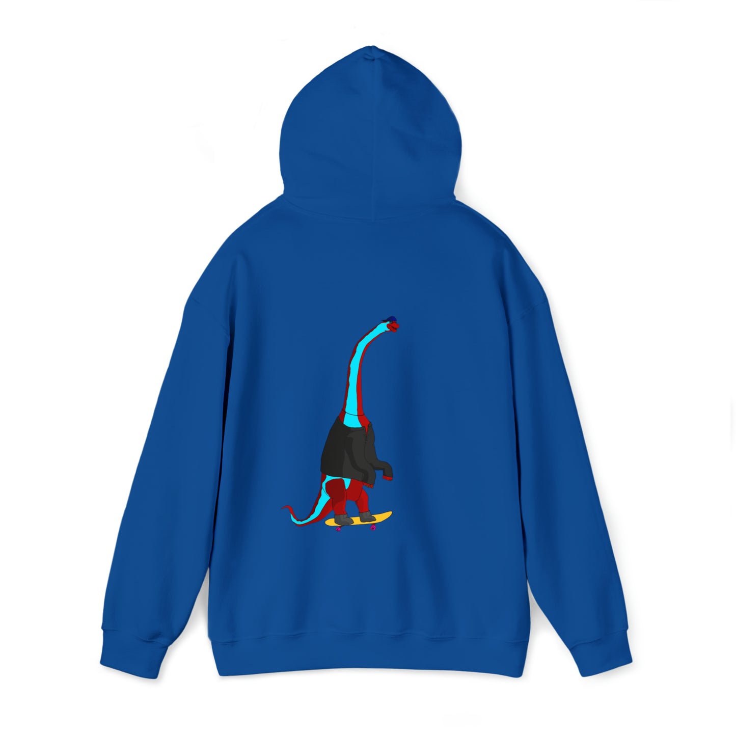 Dino-Gear: Skater Bronto - Unisex Heavy Blend™ Hooded Sweatshirt