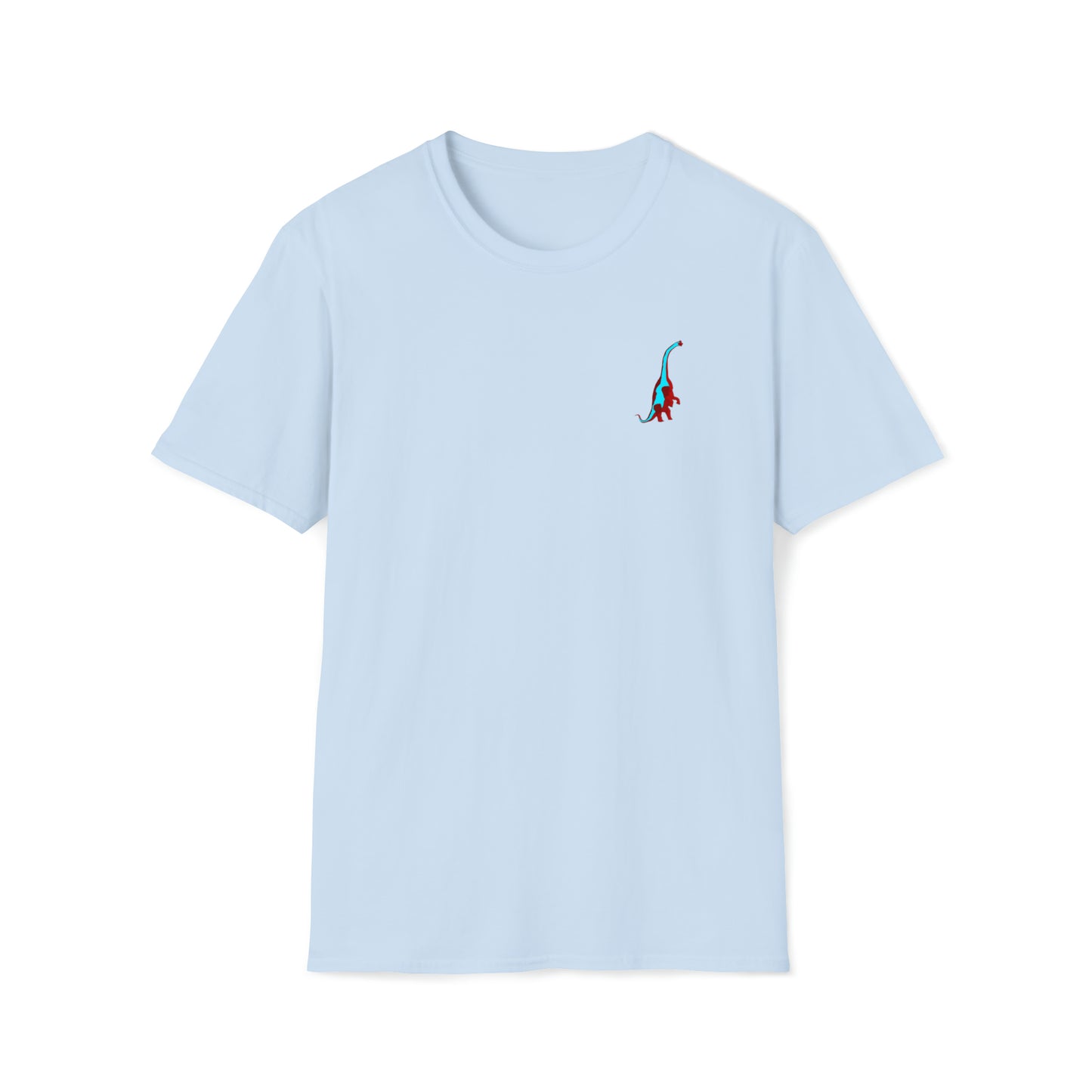 Red and Blue Bronto - Unisex Softstyle T-Shirt