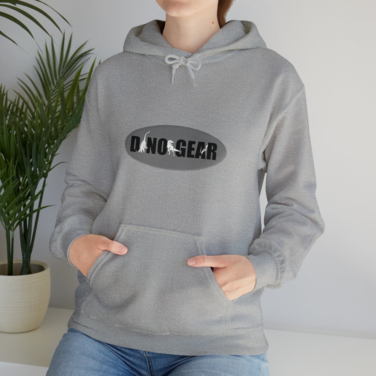 Dino-Gear: Nurse Rex - Unisex Heavy Blend™ Hooded Sweatshirt