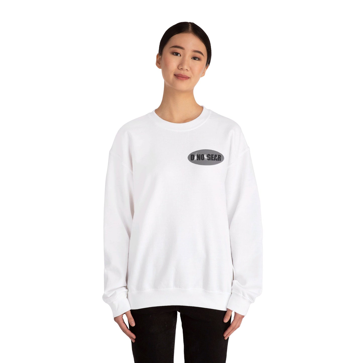 Groovy Rex - Unisex Heavy Blend™ Crewneck Sweatshirt