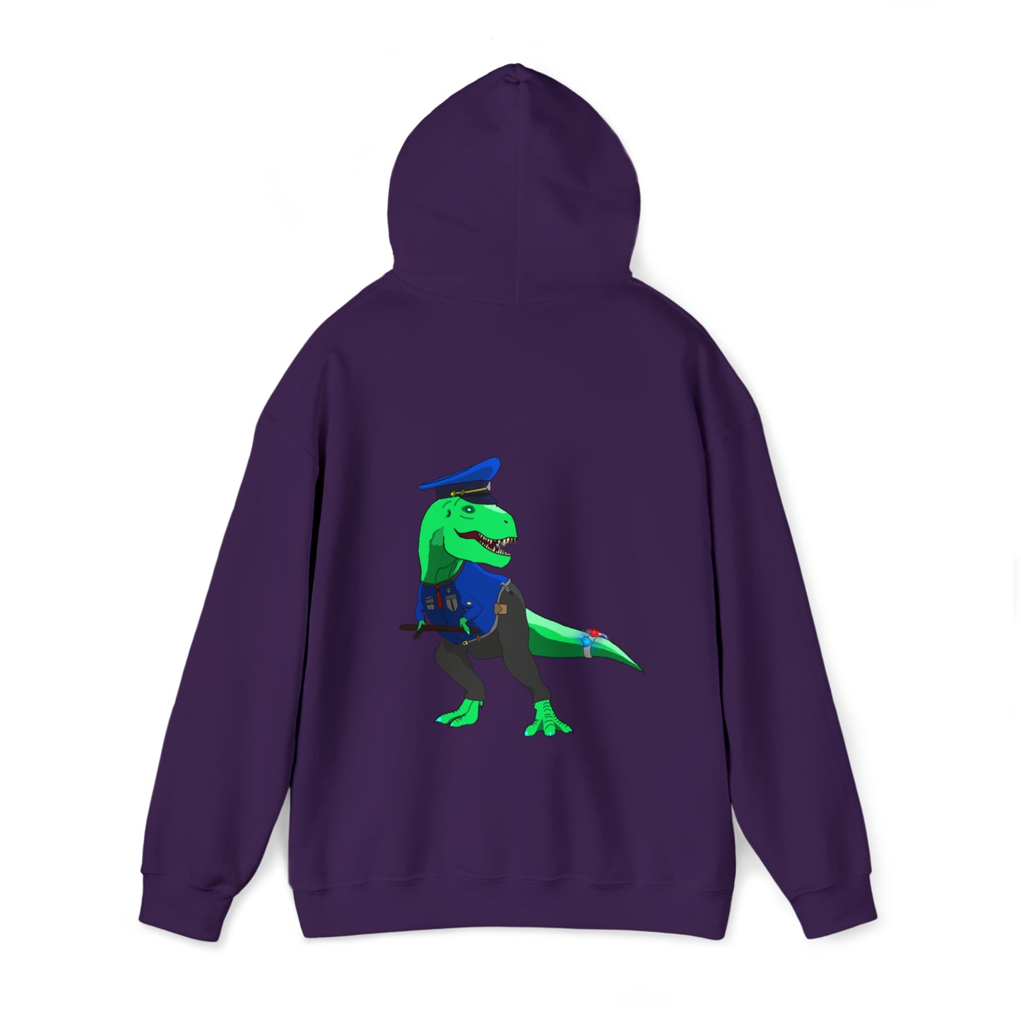 Dino-Gear: Police Rex - Unisex Heavy Blend™ Hooded Sweatshirt