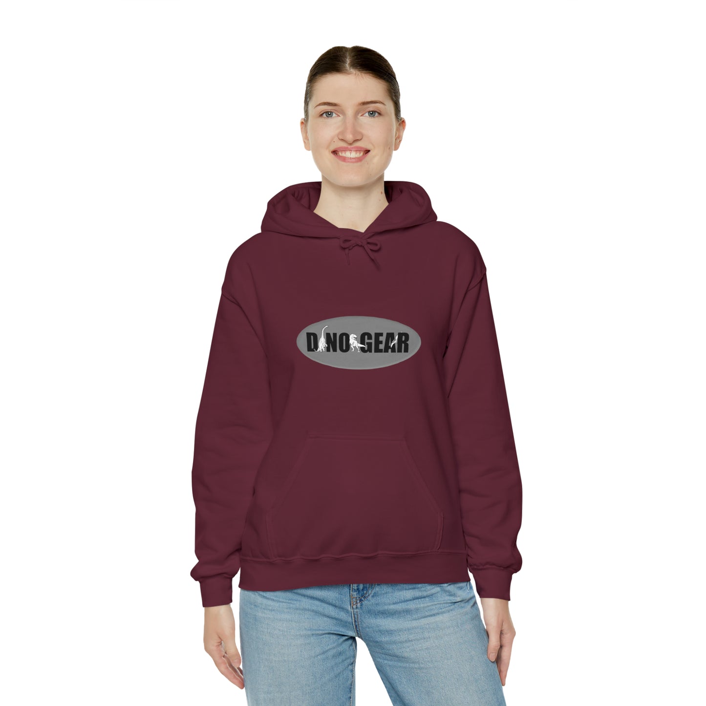 Dino-Gear: Police Rex - Unisex Heavy Blend™ Hooded Sweatshirt