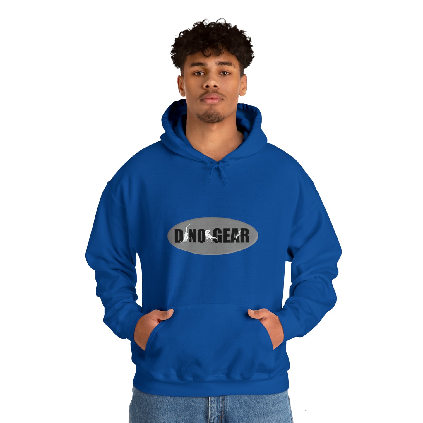 Dino-Gear: Police Rex - Unisex Heavy Blend™ Hooded Sweatshirt